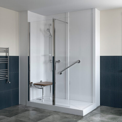 Accessible Bathroom Shower Cubicle