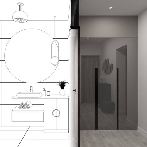 Luxury kitchen renovation with custom cabinets and marble countertops Surrey