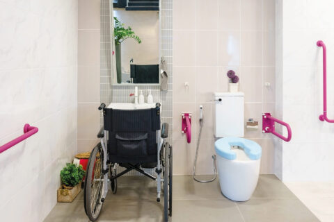 Bespoke Accessible<br class="mobile break"> Bathroom Installs