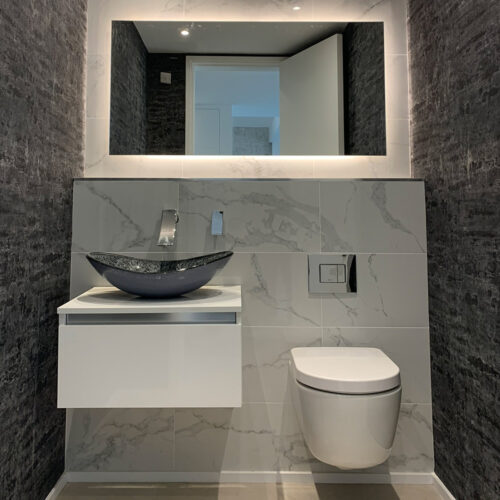 New Bathroom Toilet and Sink Surrey